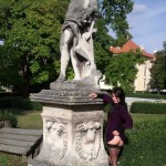 They have some cool statues there. They have some cool statues there.